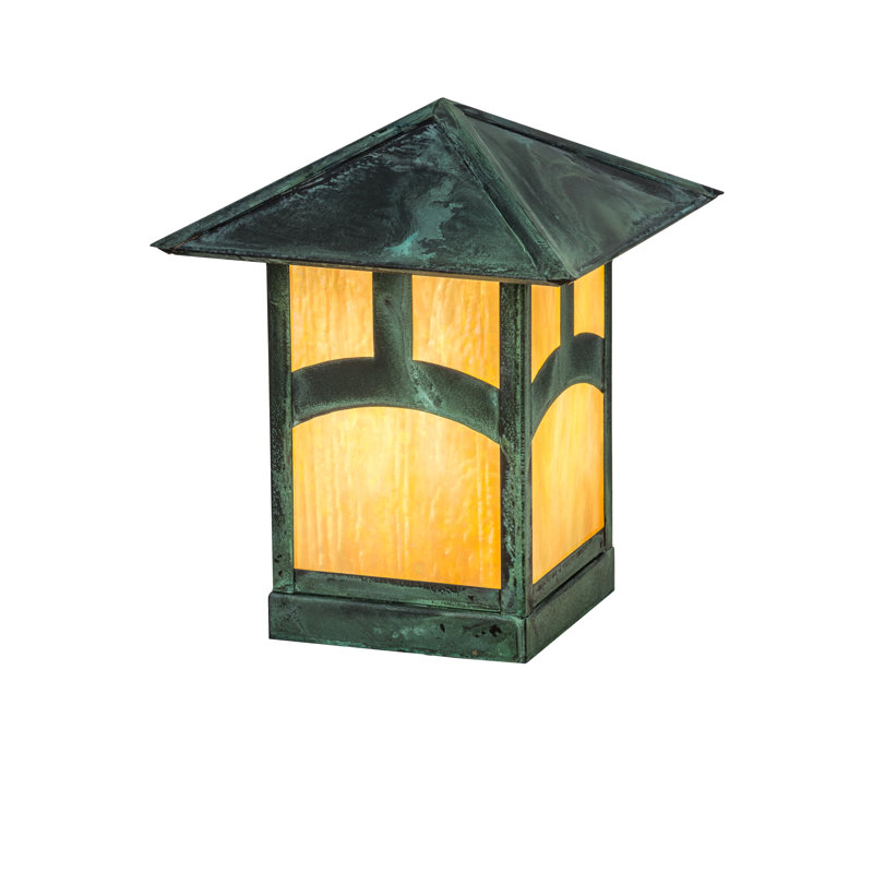 hardwired fence post lights